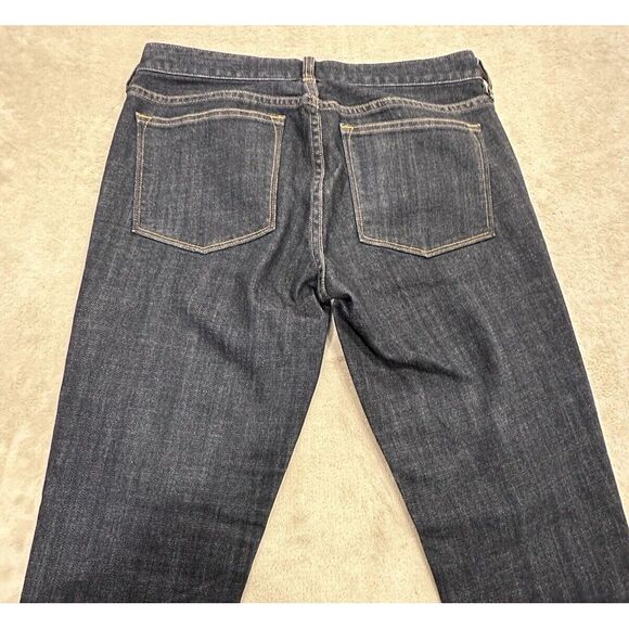 J CREW Womens Jeans Dark Soft Wash Stretch Size 29‎ Toothpick Ankle Skinny - Picture 12 of 16